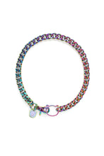 Load image into Gallery viewer, Iridescent Cuban Chain Necklace
